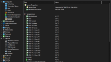 AIDA64 Extreme Sensor Information